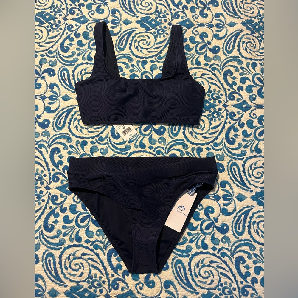 NWT Southern Tide Deep Blue Swimwear